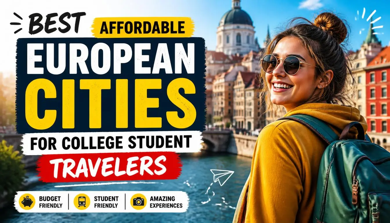 Best Affordable European Cities for College Student Travelers