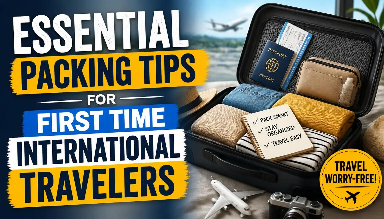 Essential Packing Tips for First Time International Travelers
