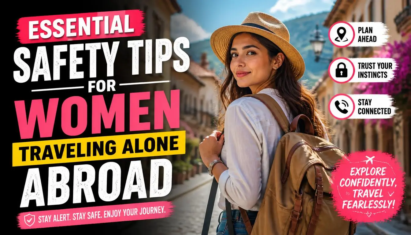 Essential Safety Tips for Women Traveling Alone Abroad